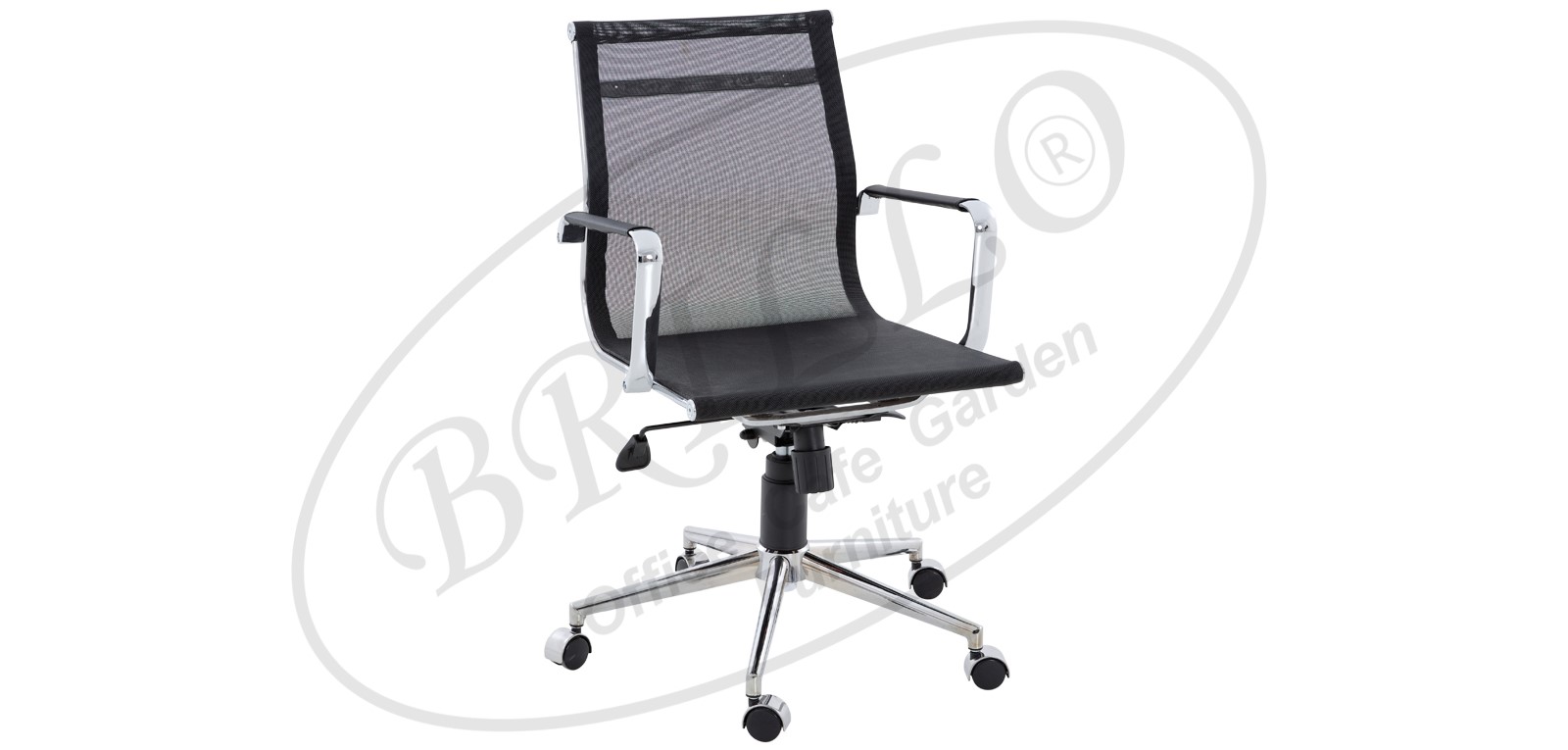 Flower Kısa Müdür Krom Lama