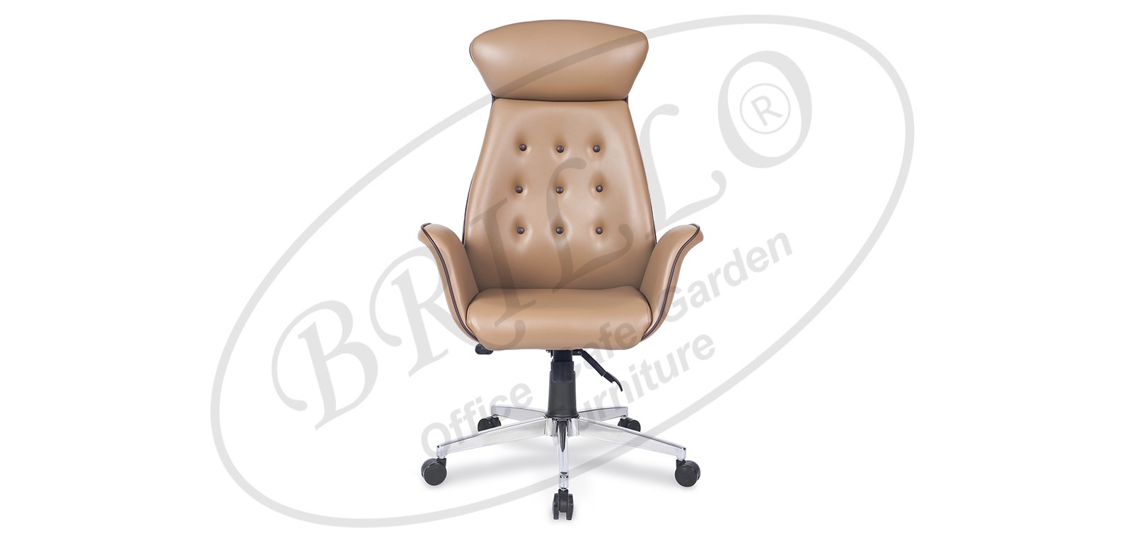 Polo Düğmeli Müdür Krom