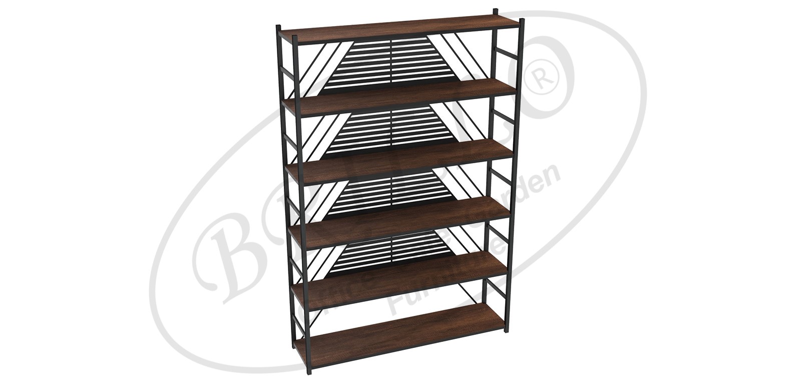 Toli 6'lı Raf 120 cm (Piramit)