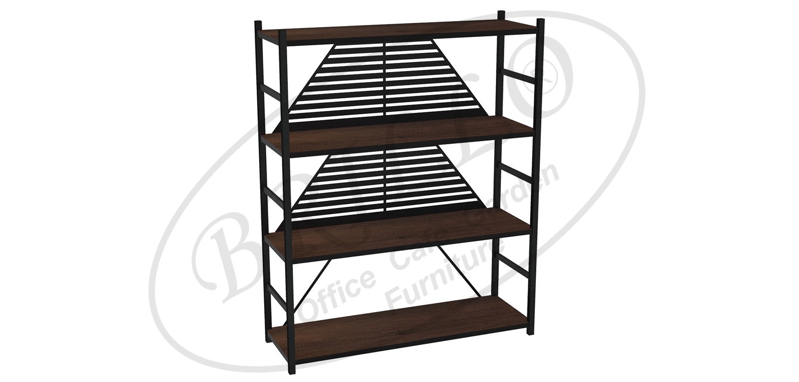 Toli 4'lü Raf 90 cm (Piramit)