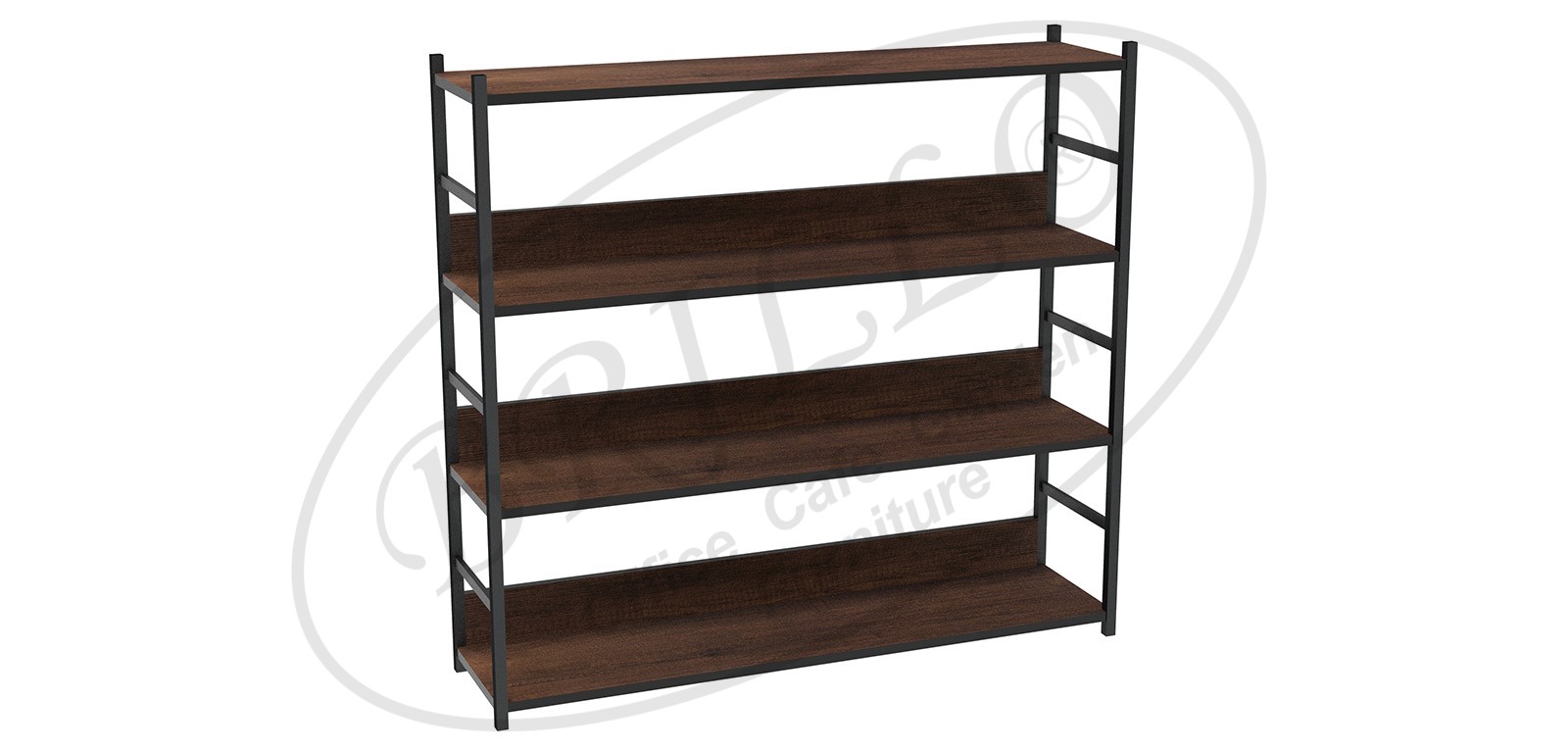 Toli 4'lü Bazalı Raf 120 cm